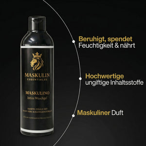 Maskulino - Intim Waschgel 250ml - Bild 3